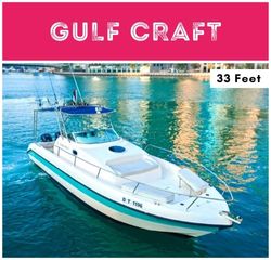 33-Feet Gulf Craft Yatch Ride